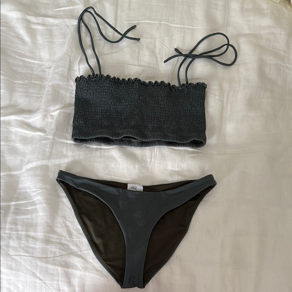 Elegant Green Bikini Set